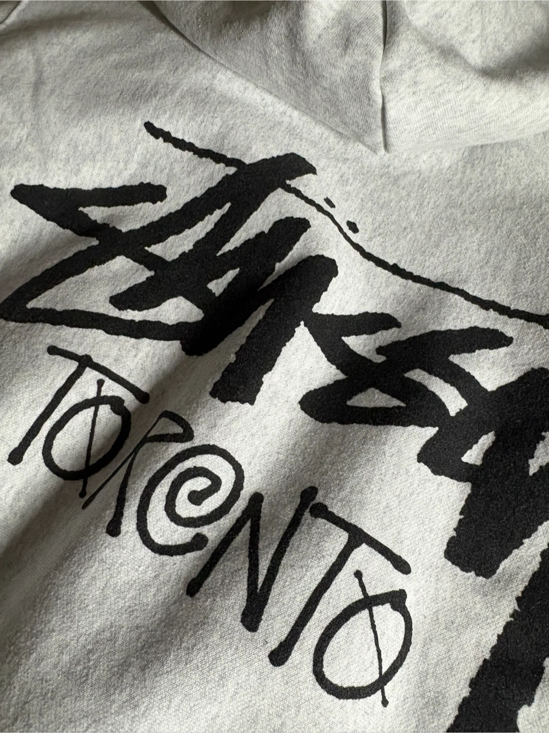 **LIMITED** Stussy Toronto Zip-Up Hoodie Grey - photo 3