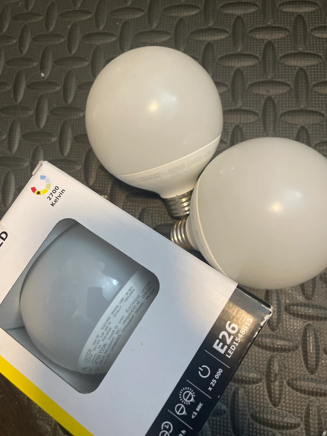 2 IKEA SOLHETTA E26 Globe LED Bulbs - photo 2