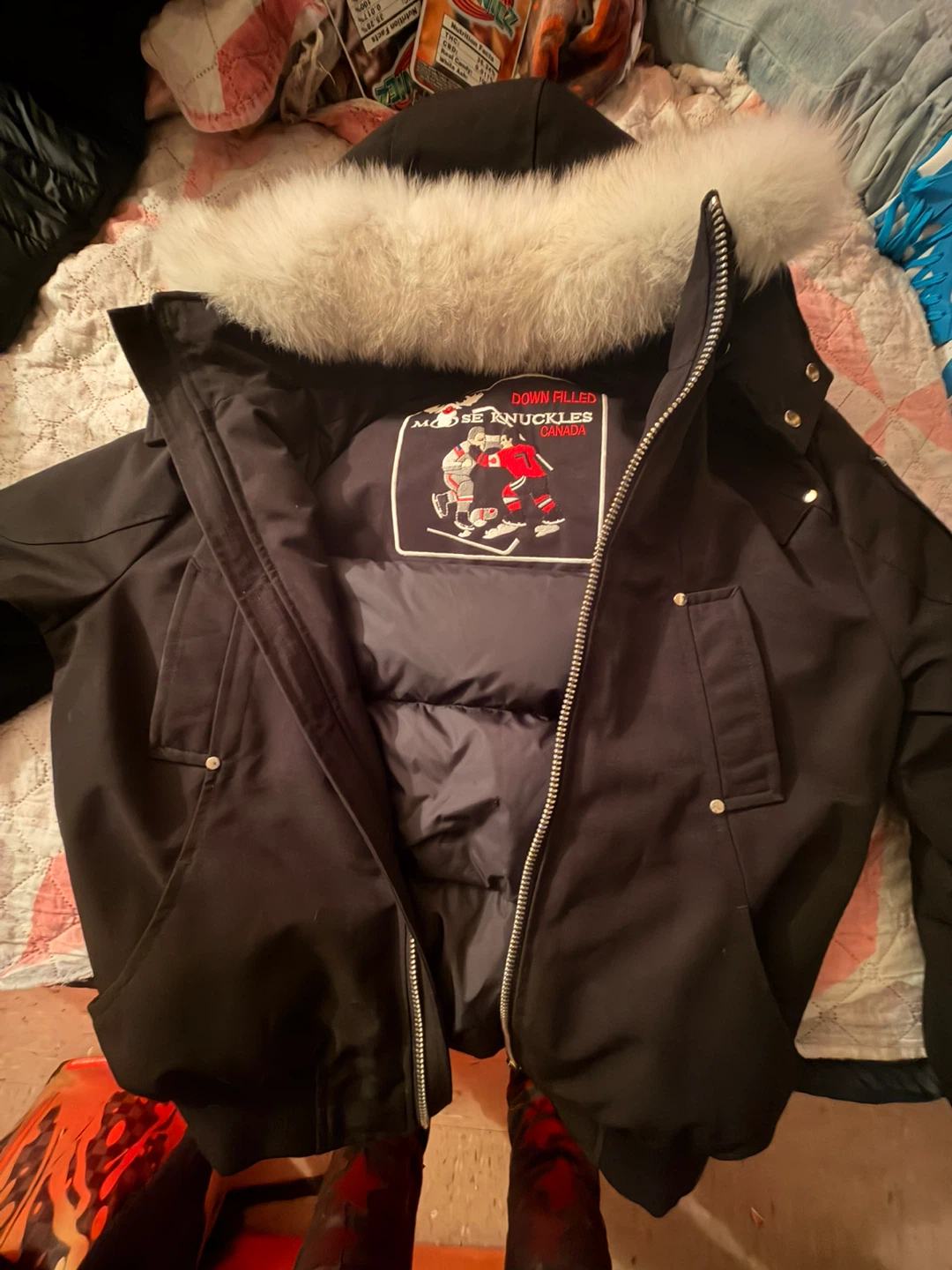 Moose Knuckles Down Filled Jacket