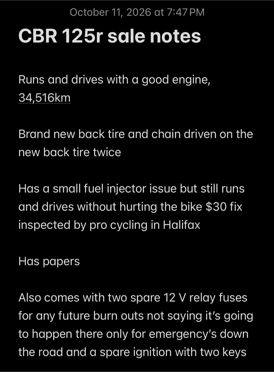 2007 Honda CBR 125r - photo 3