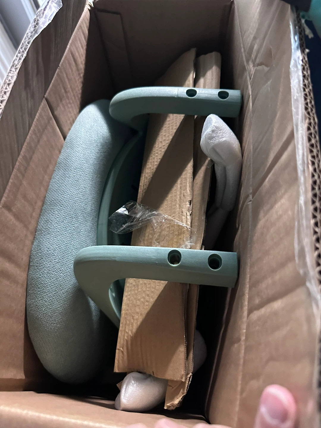 Homy Casa Mint Green Adjustable Office Chair - photo 3