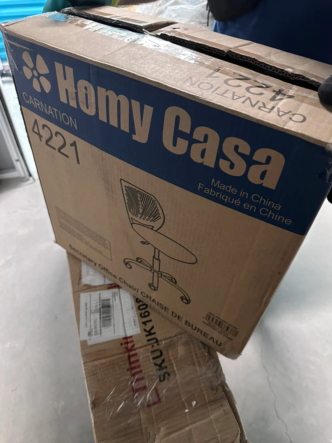 Homy Casa Mint Green Adjustable Office Chair - photo 5