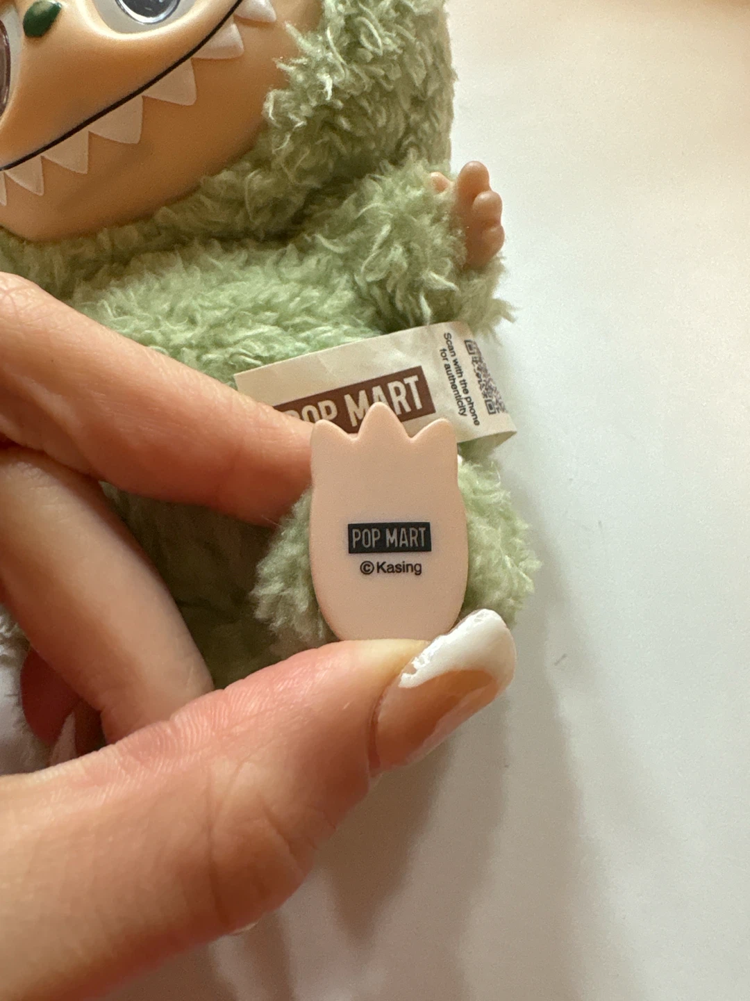 Pop Mart The Monsters Labubu Plush Keychain - photo 2