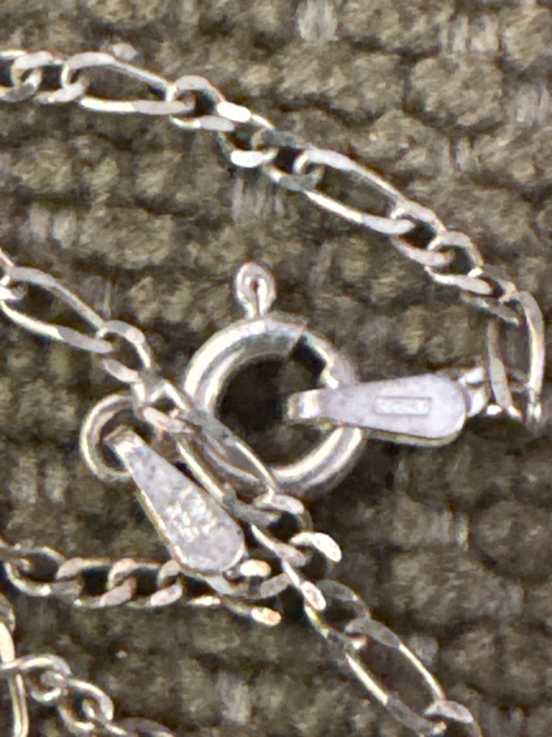 925 Italy Sterling Silver chain w/Cat Pendant - photo 2