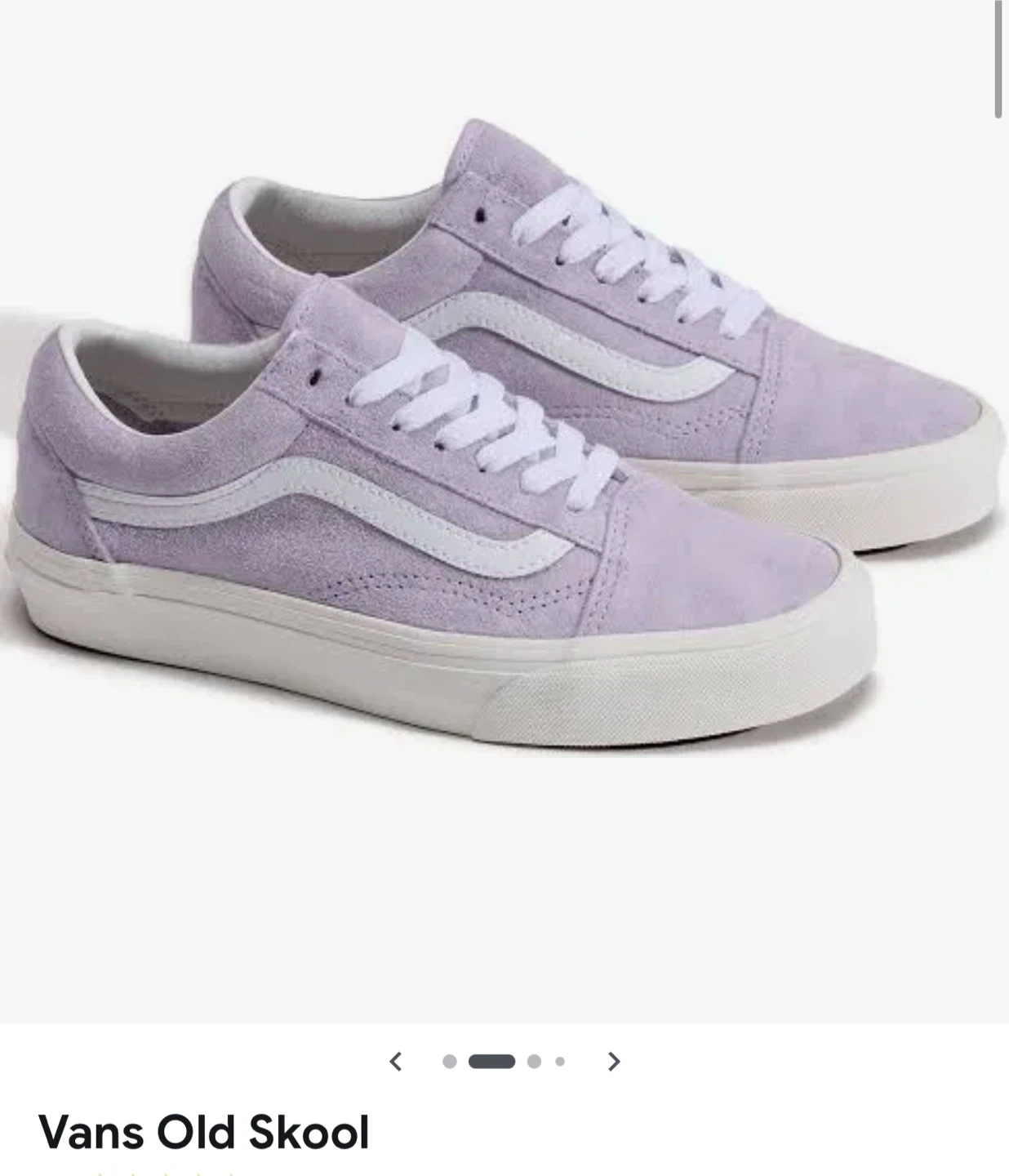 Vans Old Skool Light Purple Sneakers