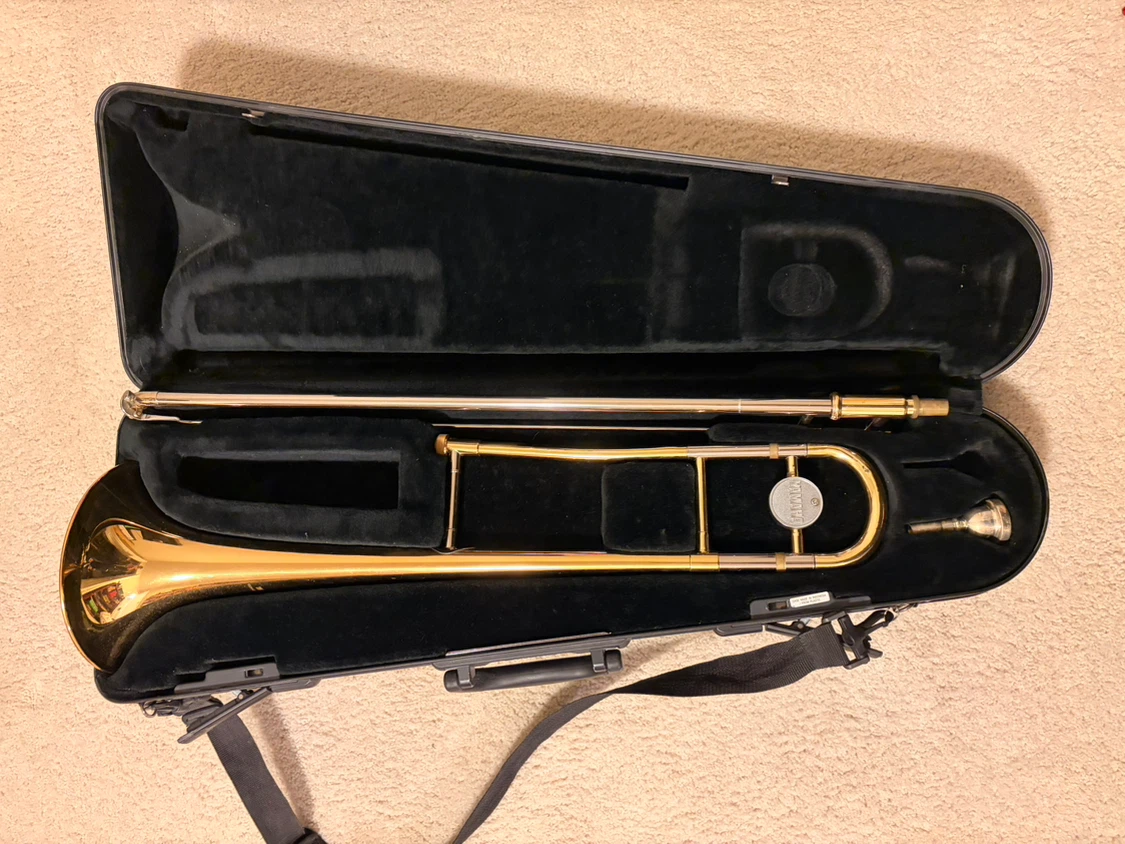 Yamaha Trombone with Case