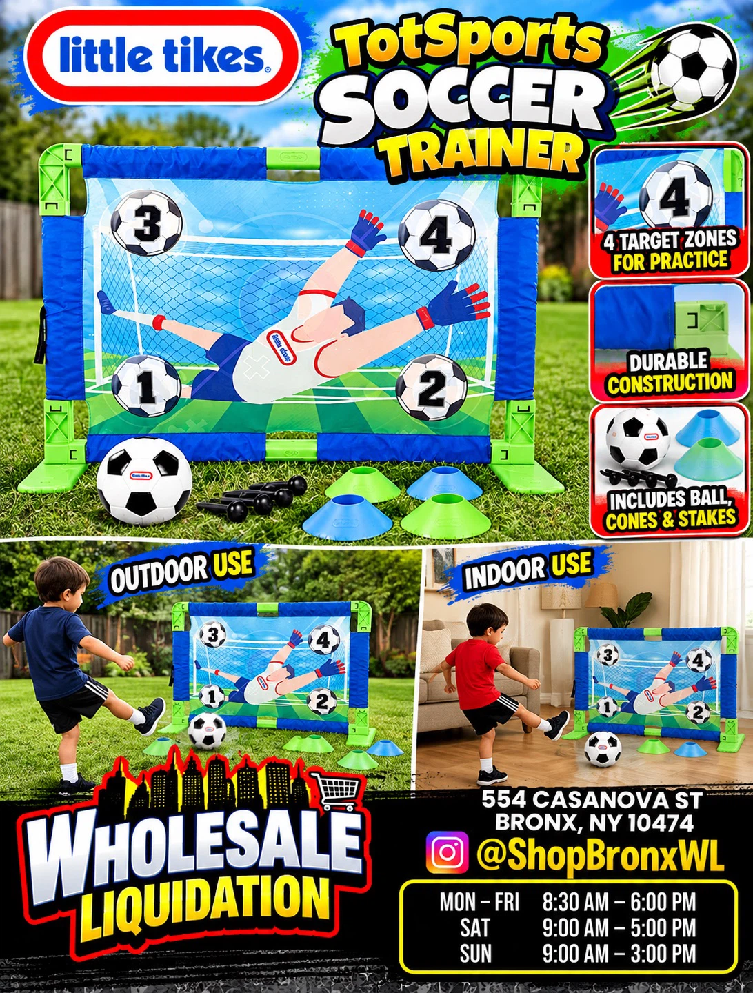 Little Tikes TotSports Soccer Trainer