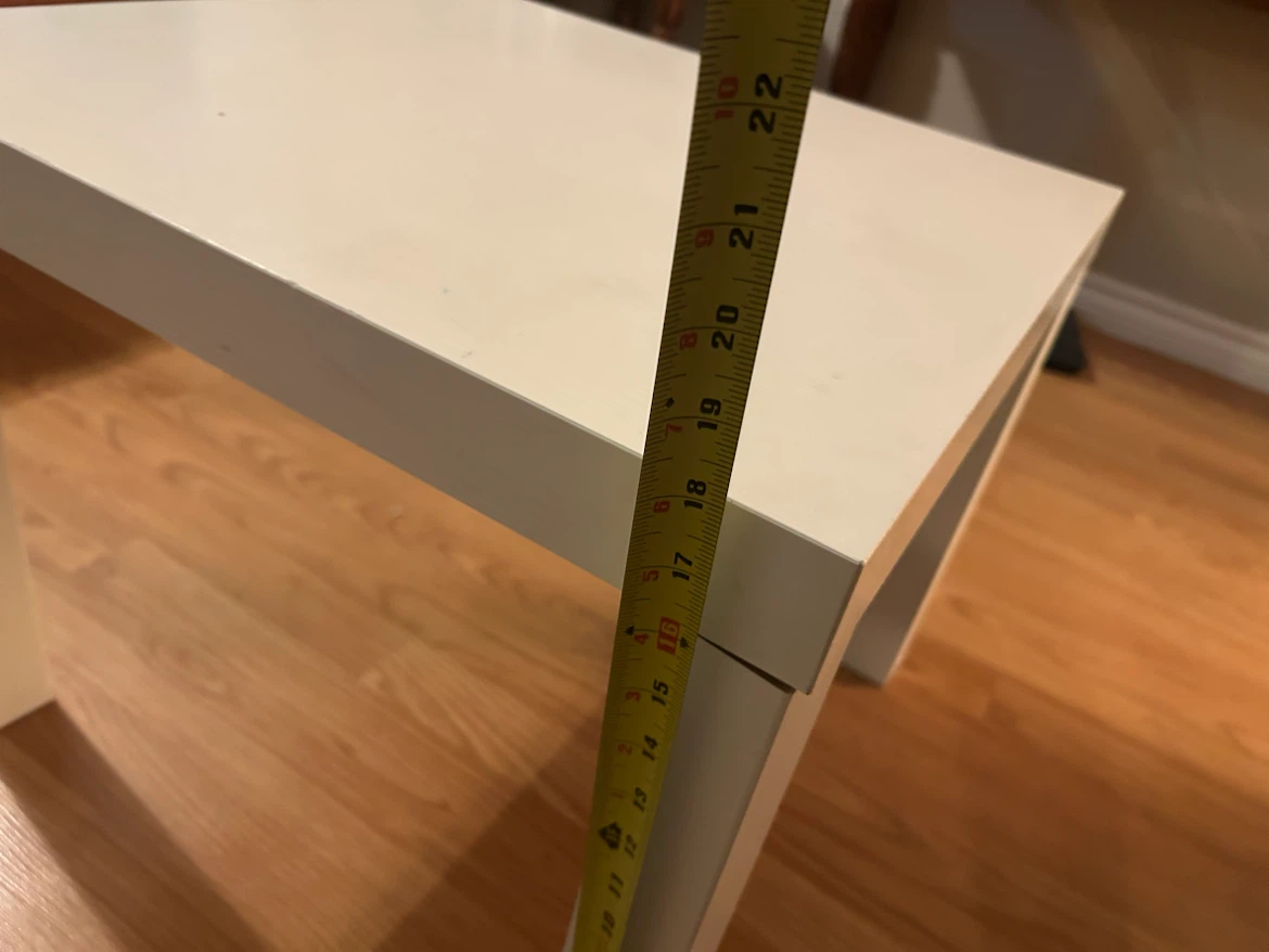IKEA Lack Side Table White - photo 2