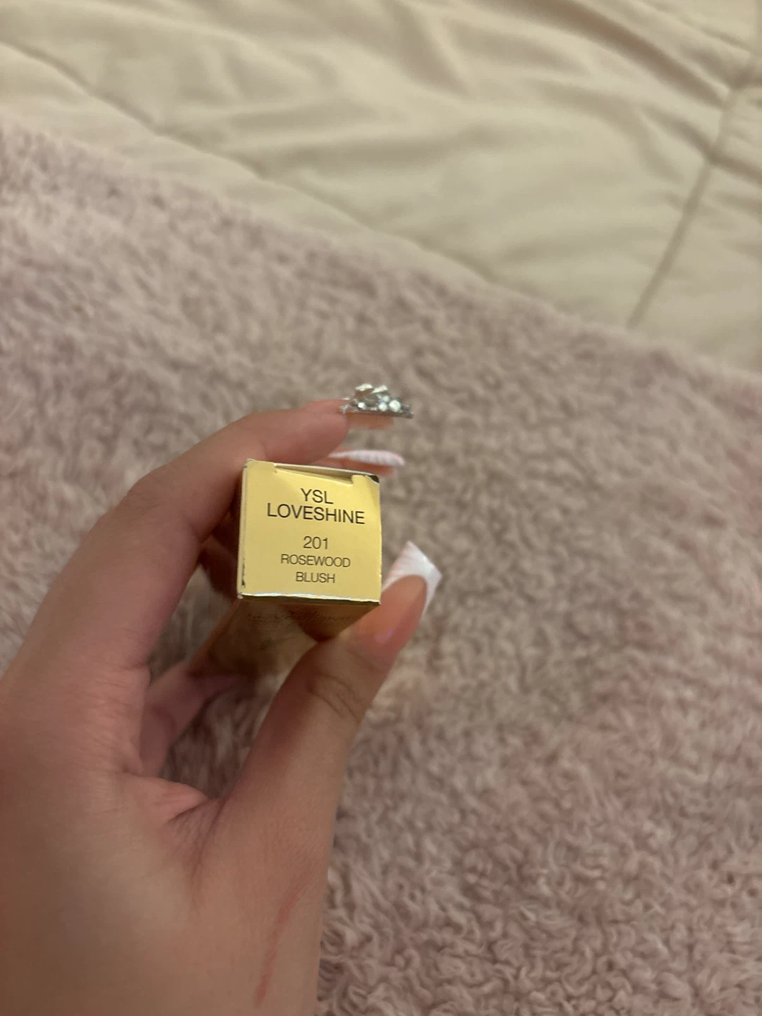YSL Loveshine Lipstick - 201 Rosewood Blush - photo 2