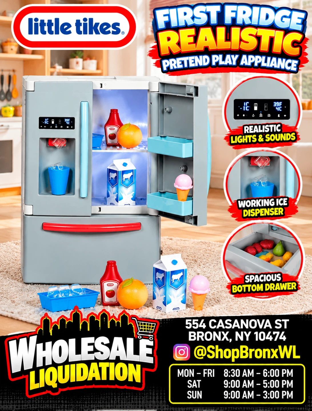 Little Tikes First Fridge Play Appliance