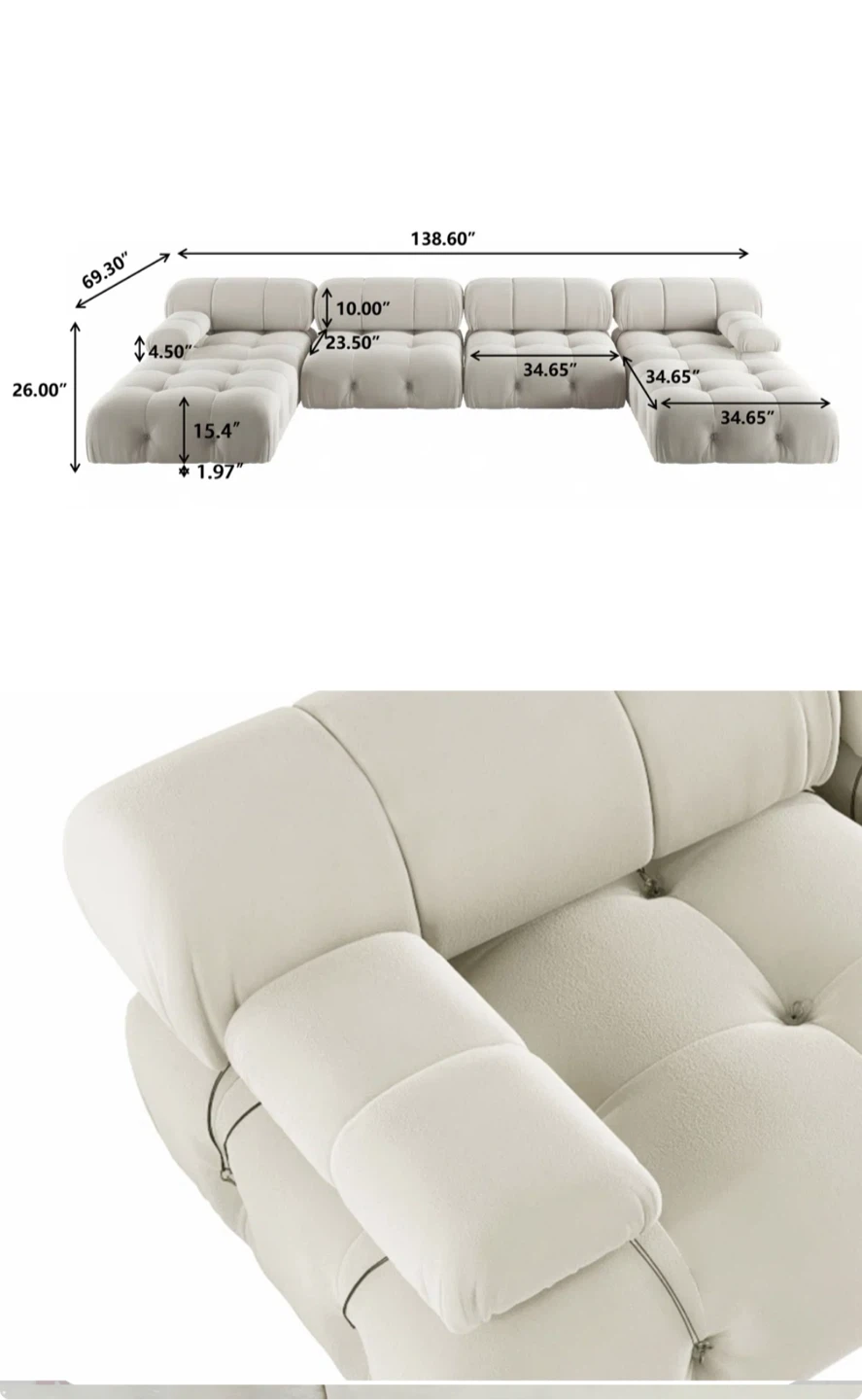 NEW IN BOX Cloud Modular modern couch - photo 5
