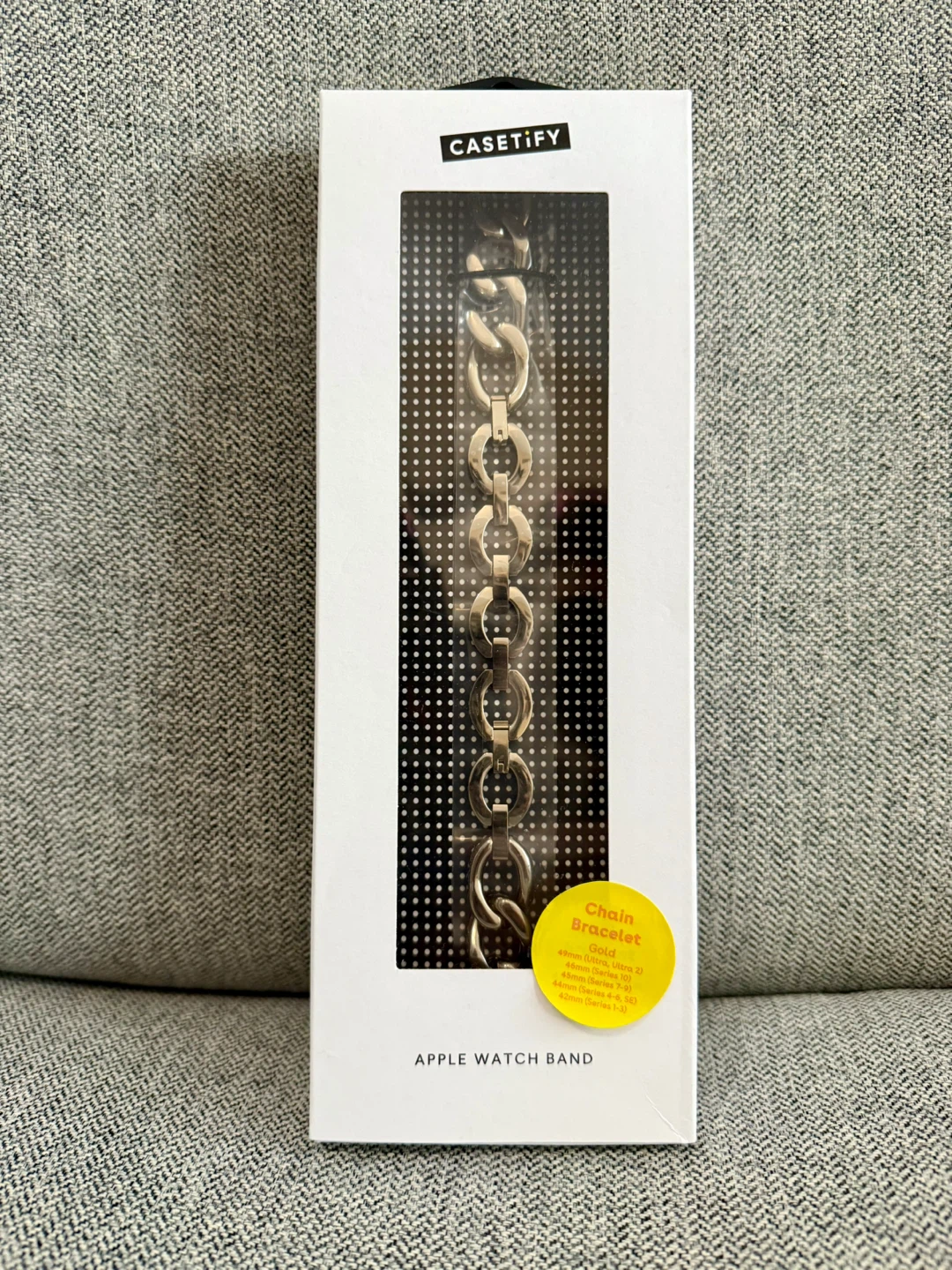Casetify Chain Bracelet (GOLD) Apple Watch Band