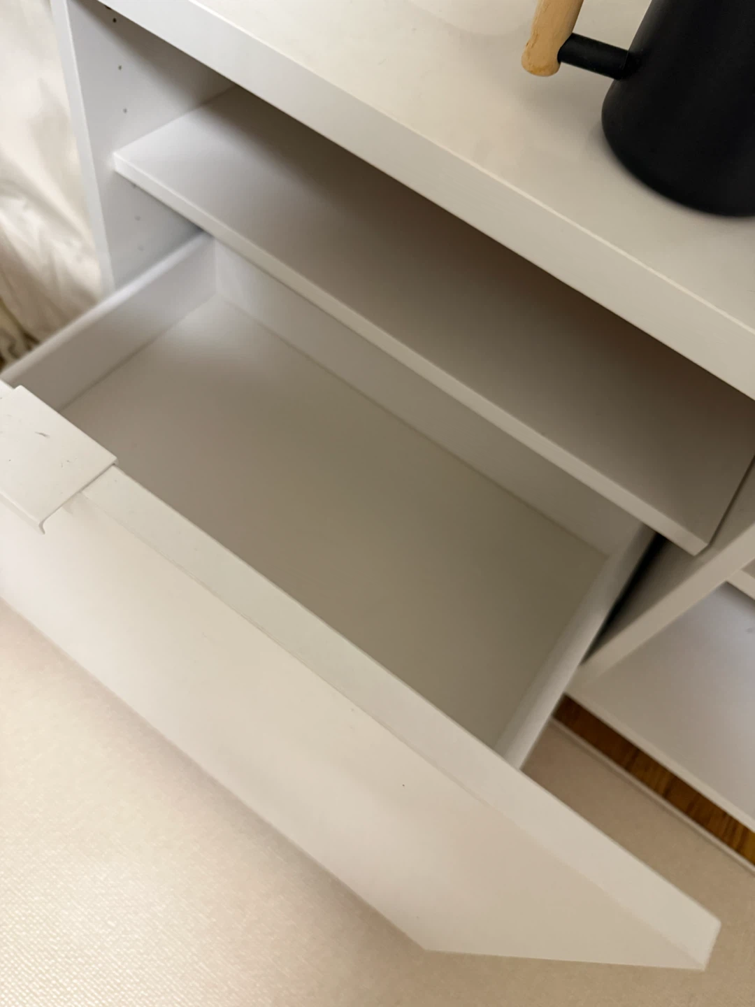 IKEA White TV Stand - photo 4