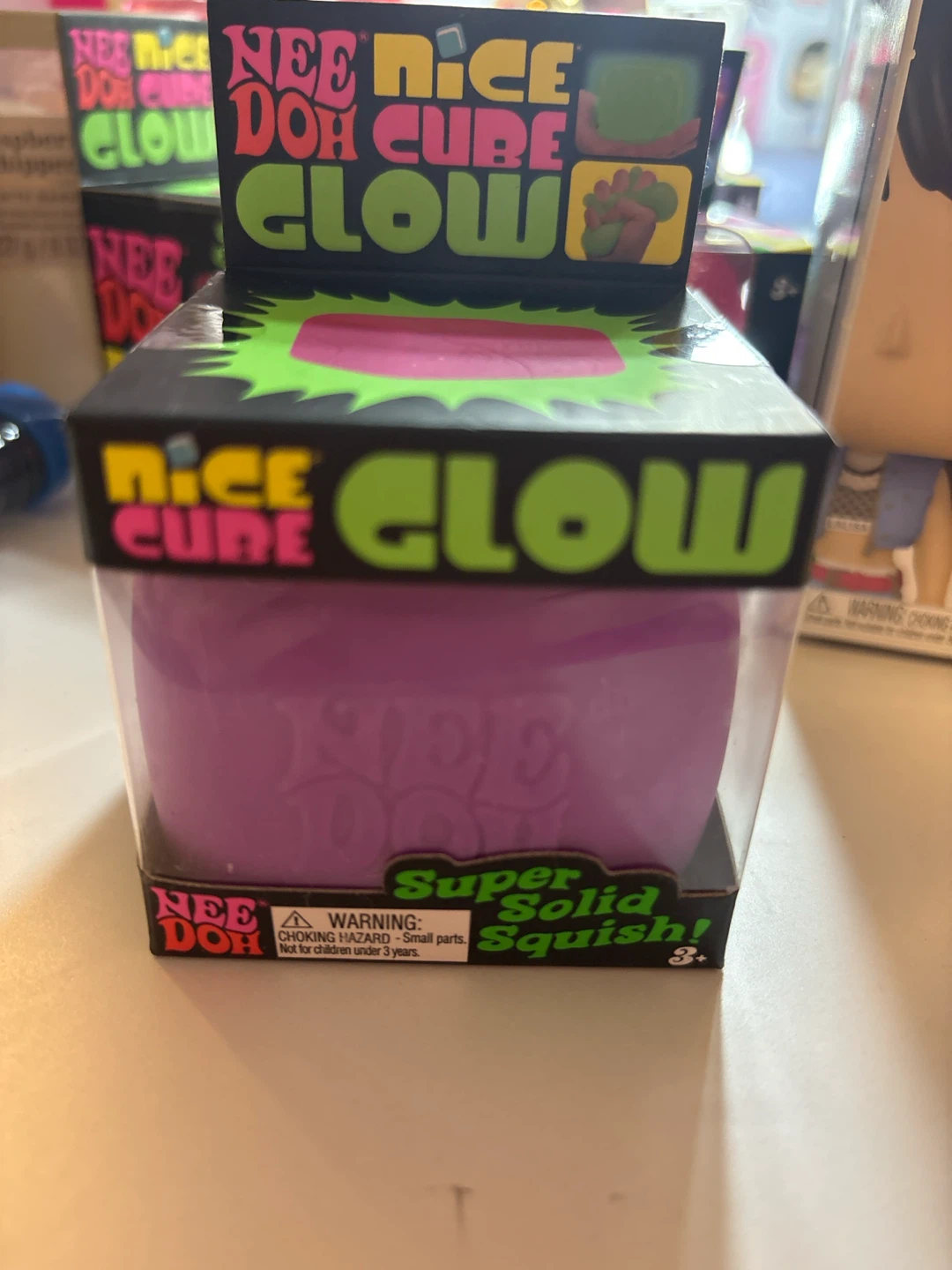 Nee Doh Glow Cube