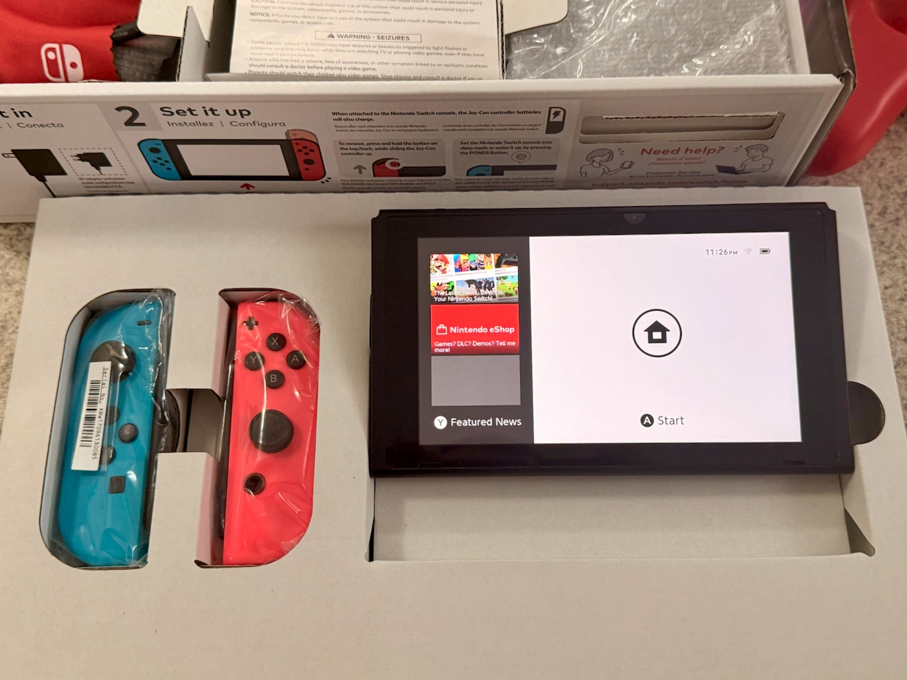 Nintendo Switch Bundle - Mario Accessories + 128GB microSD Card - photo 5