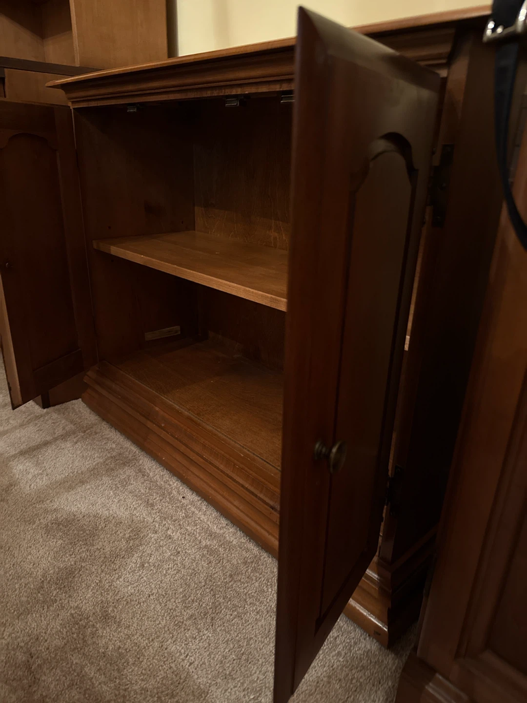 Wooden storage cabinet/Credenza