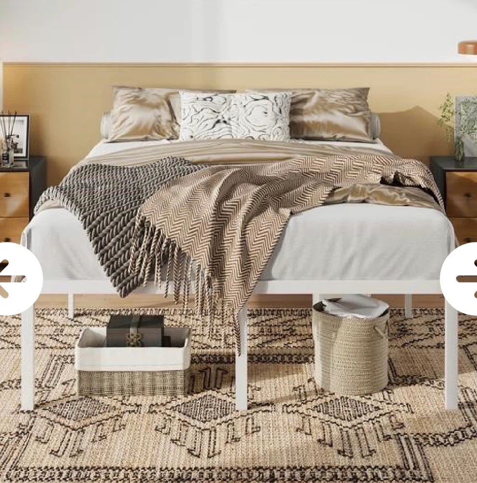 Full Size Metal Bed Frame - photo 2