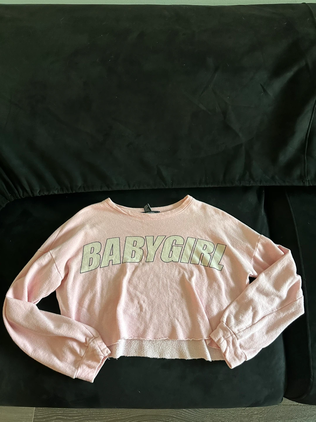 Forever 21 Babygirl Cropped Sweatshirt