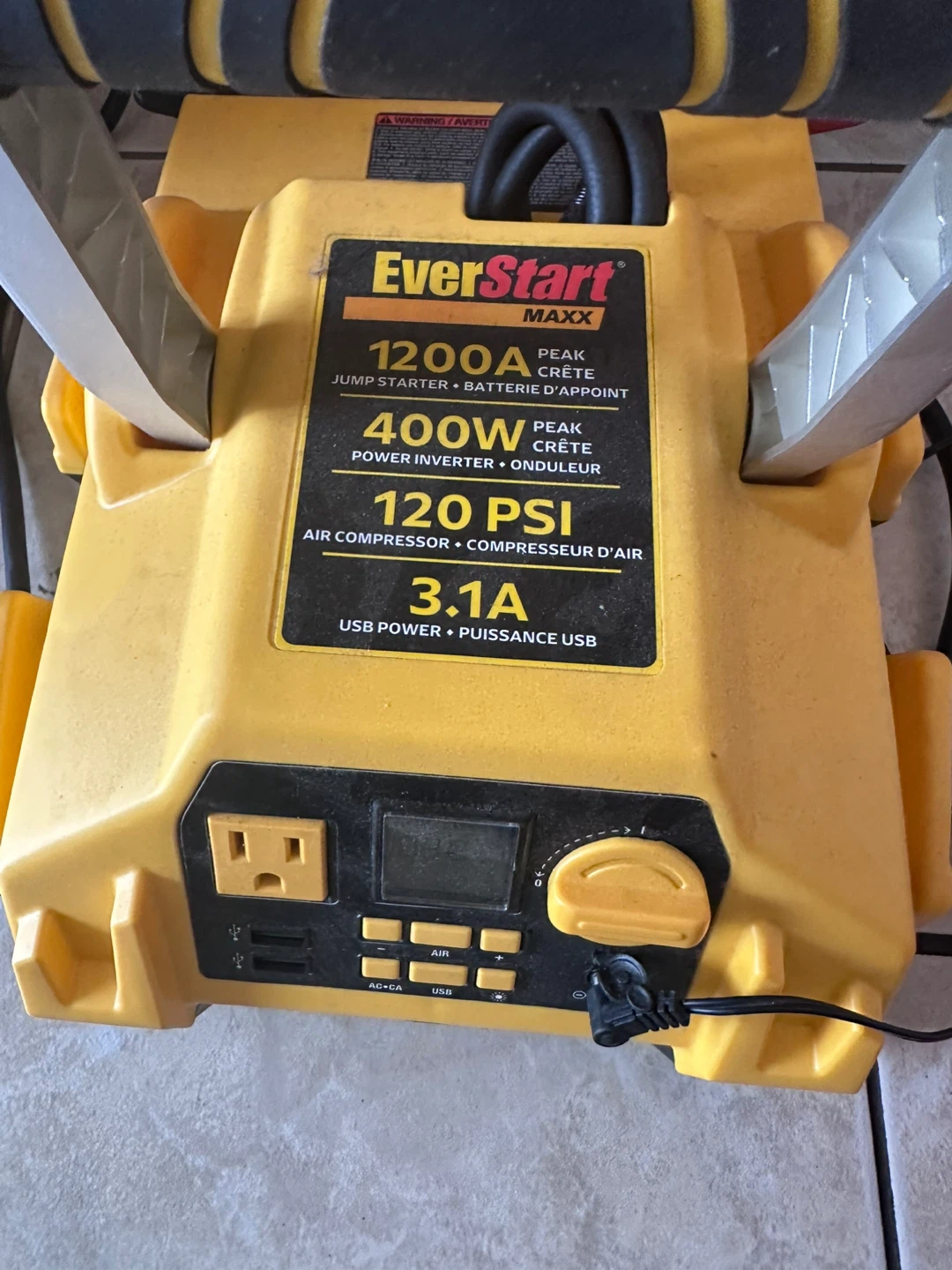 EverStart Maxx 1200A Jump Starter -OBO