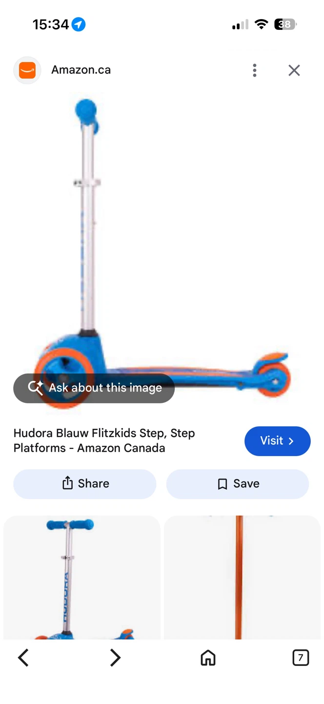 Hudora Flitzkids 3-Wheel Scooter - photo 3