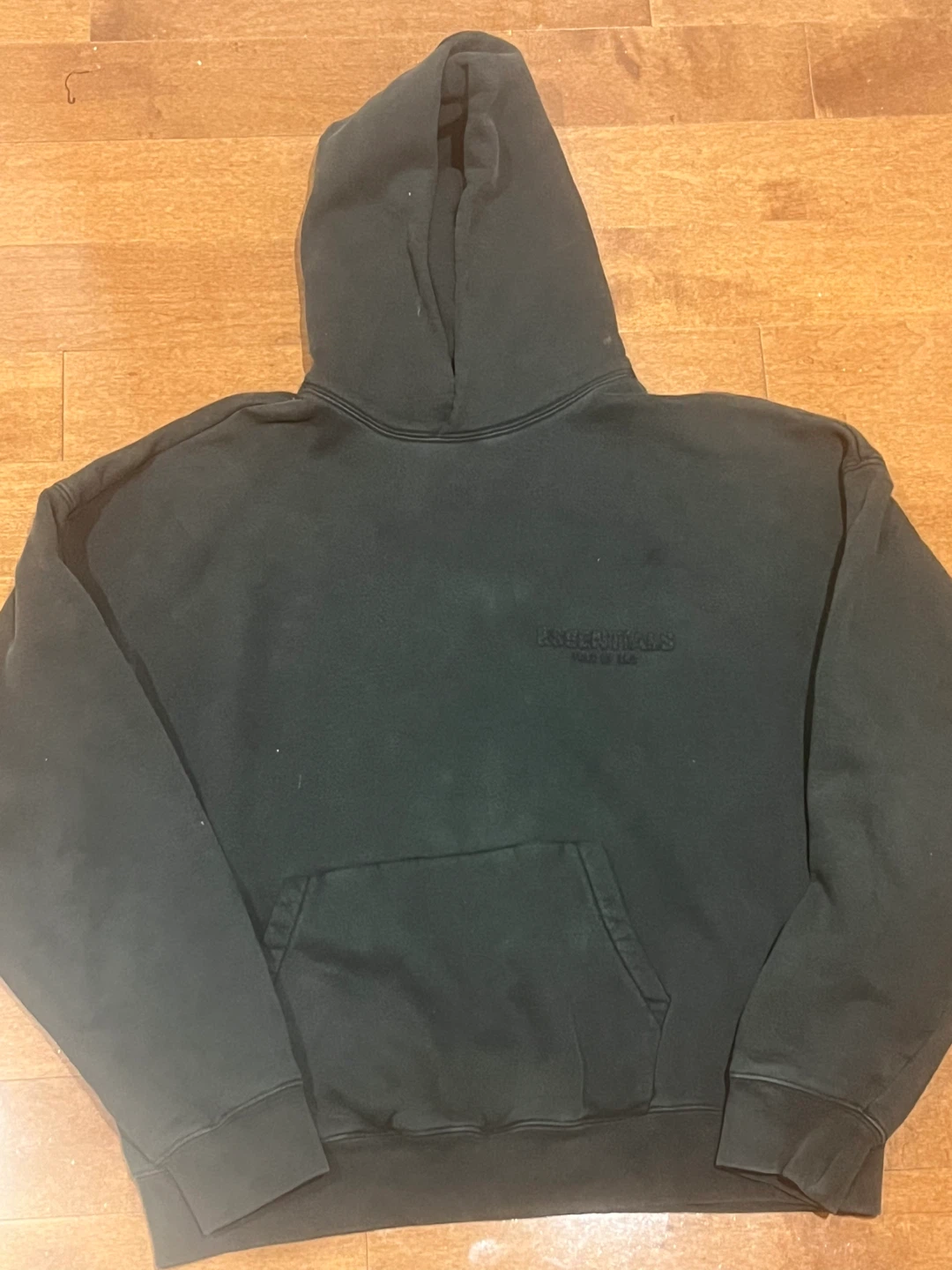 Black Essentials Fear of God Hoodie