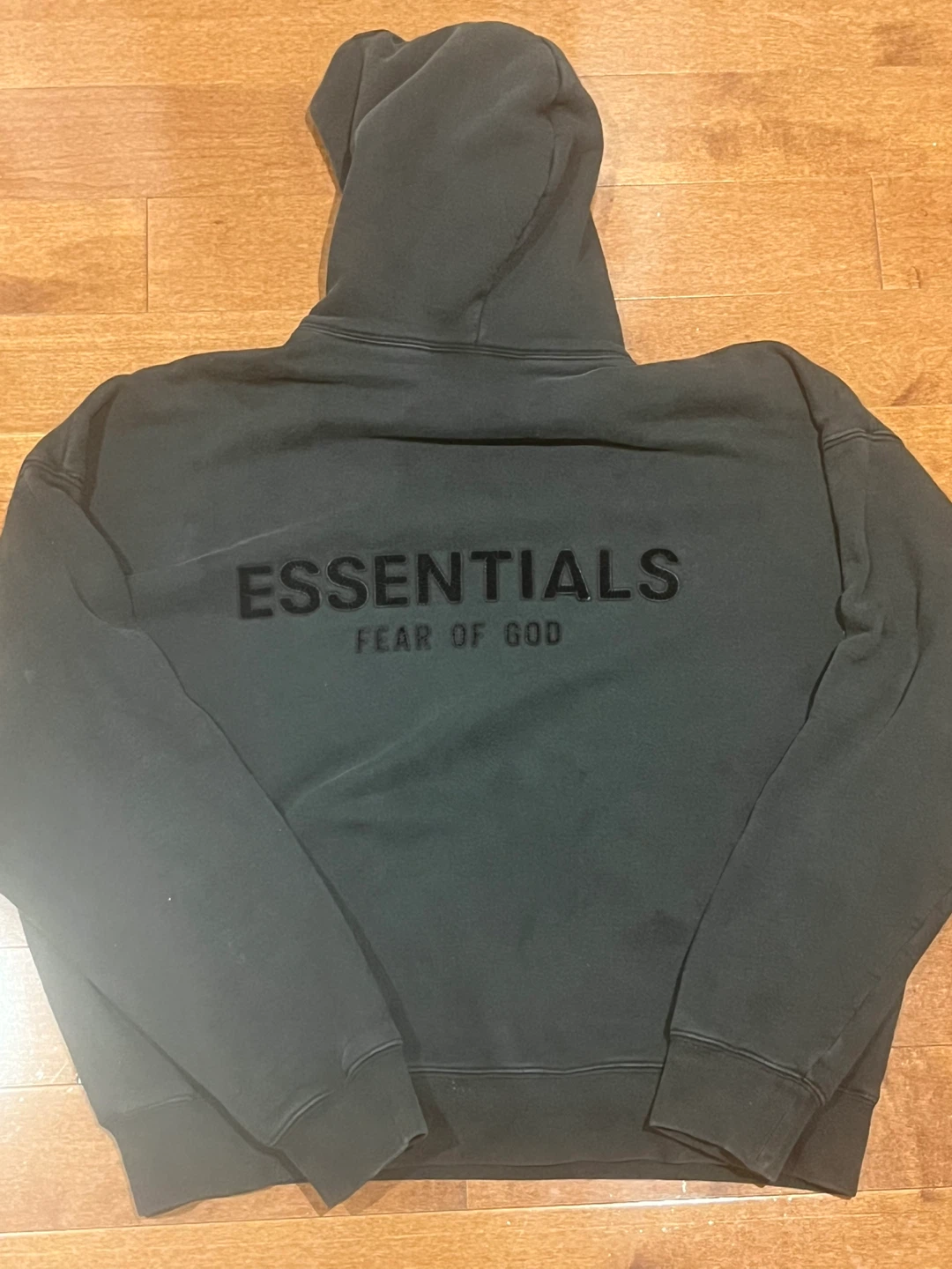 Black Essentials Fear of God Hoodie - photo 2