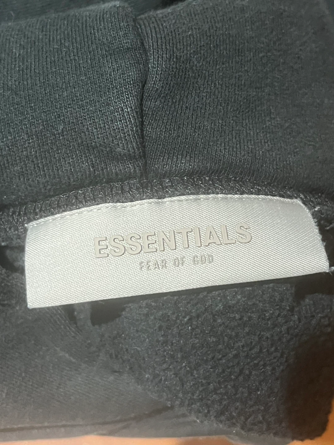 Black Essentials Fear of God Hoodie - photo 3