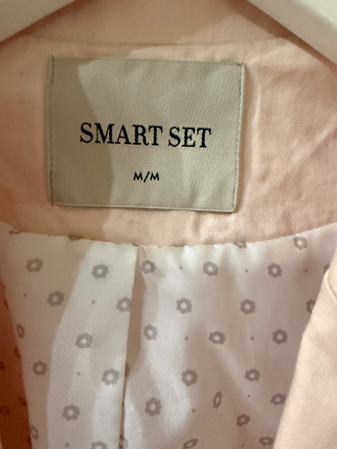 Smart Set light pink blazer - photo 2