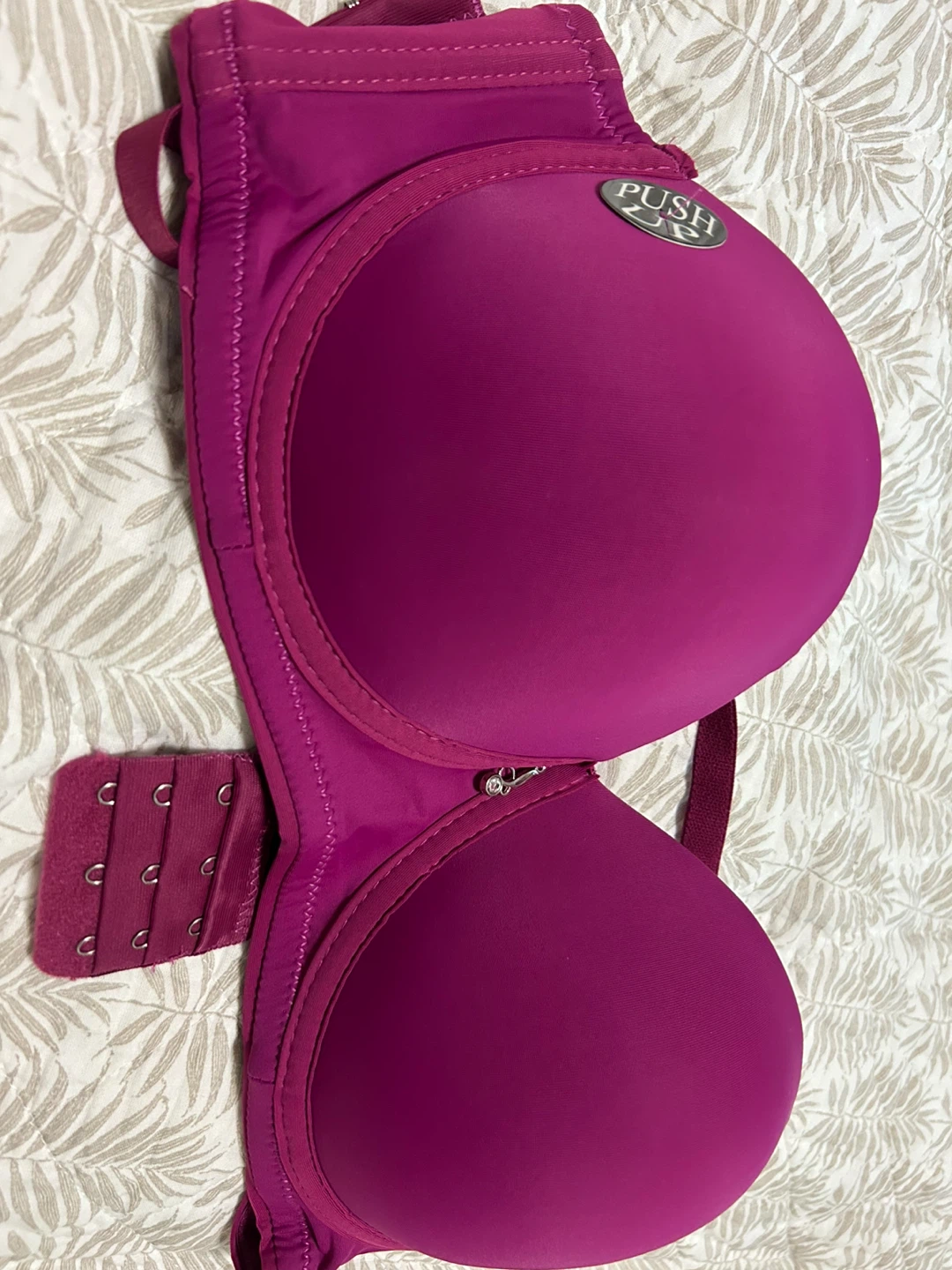Pearlle Magenta Push Up Bra 40C