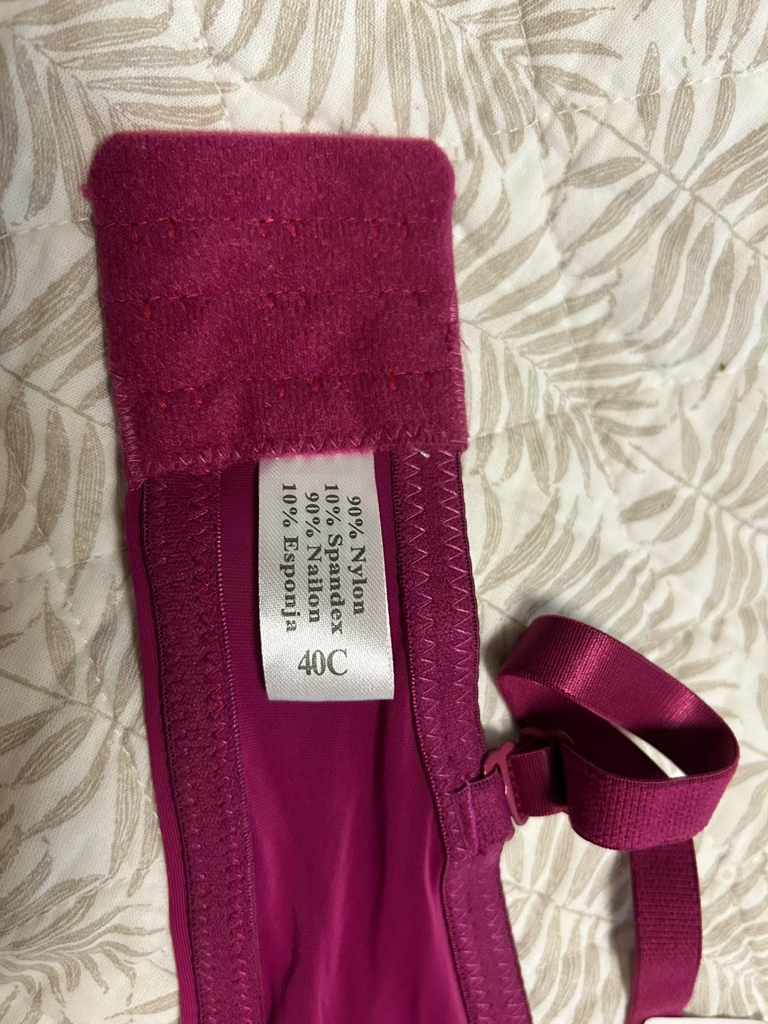 Pearlle Magenta Push Up Bra 40C - photo 3