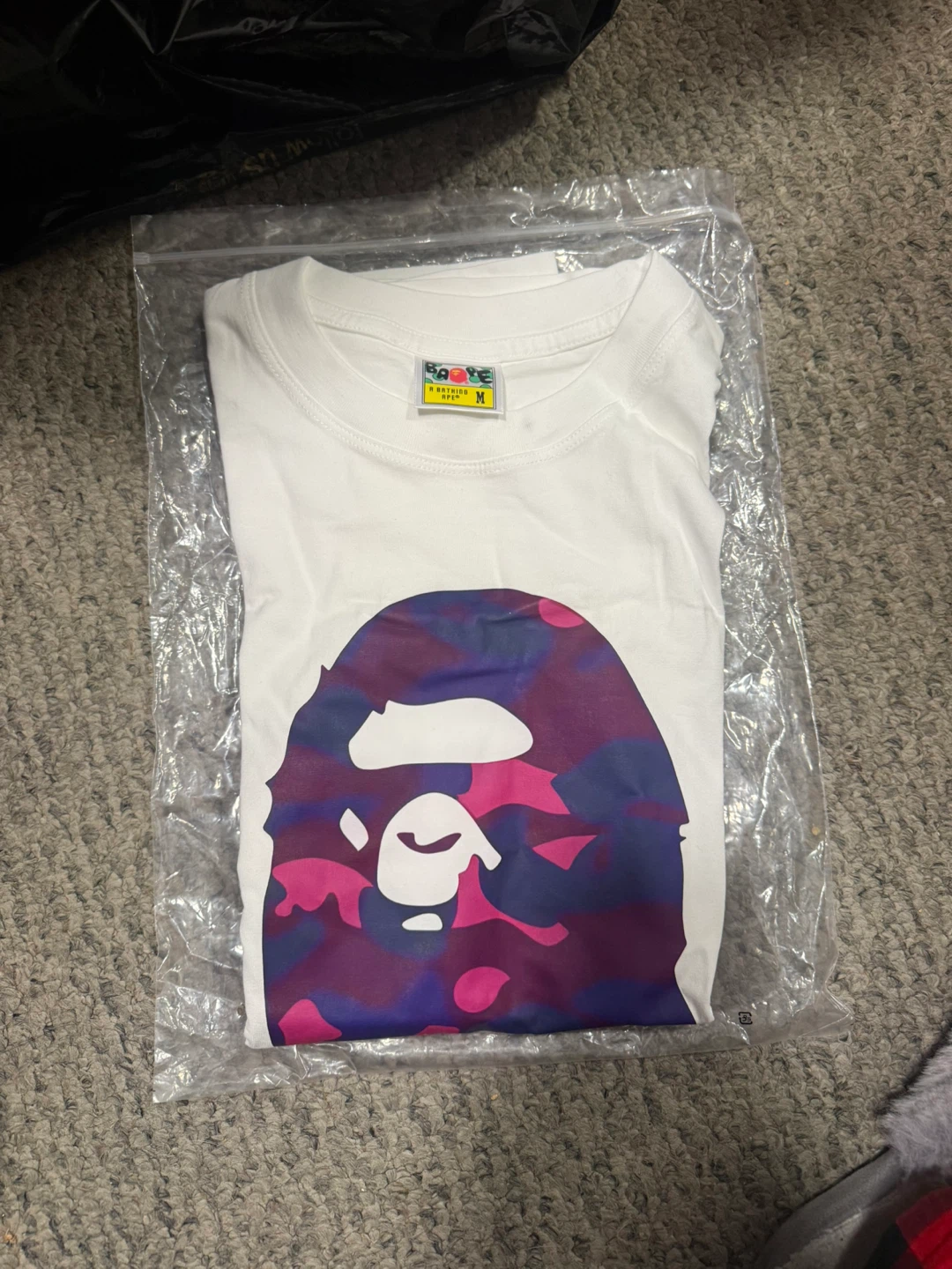 A Bathing Ape APE Head T-Shirt White Medium - photo 2