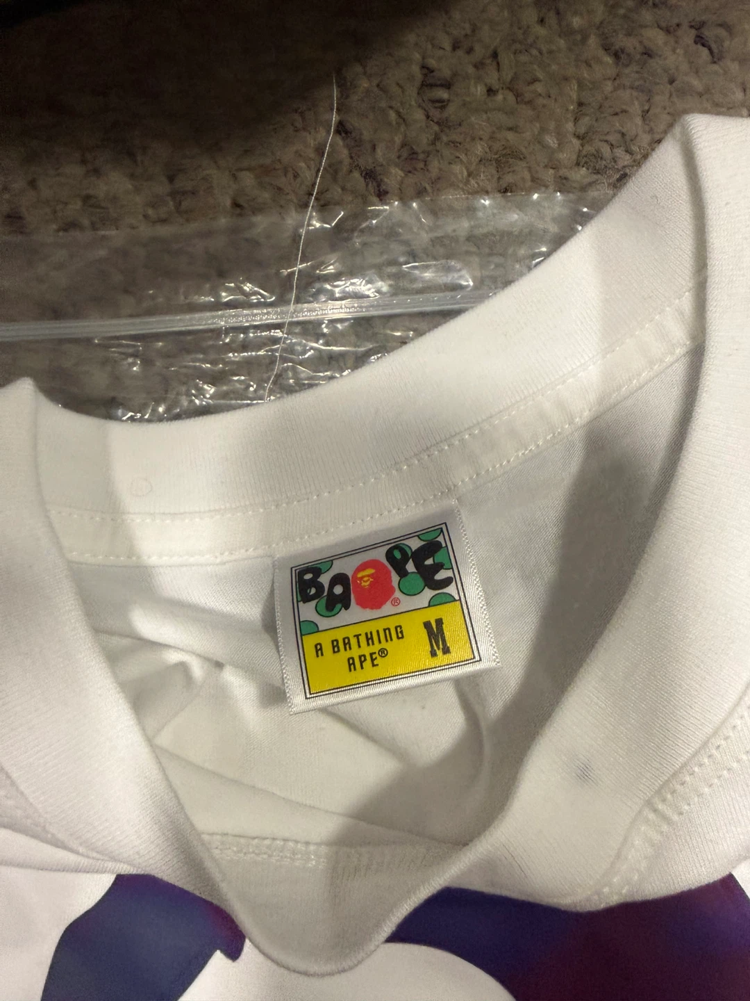 A Bathing Ape APE Head T-Shirt White Medium - photo 4