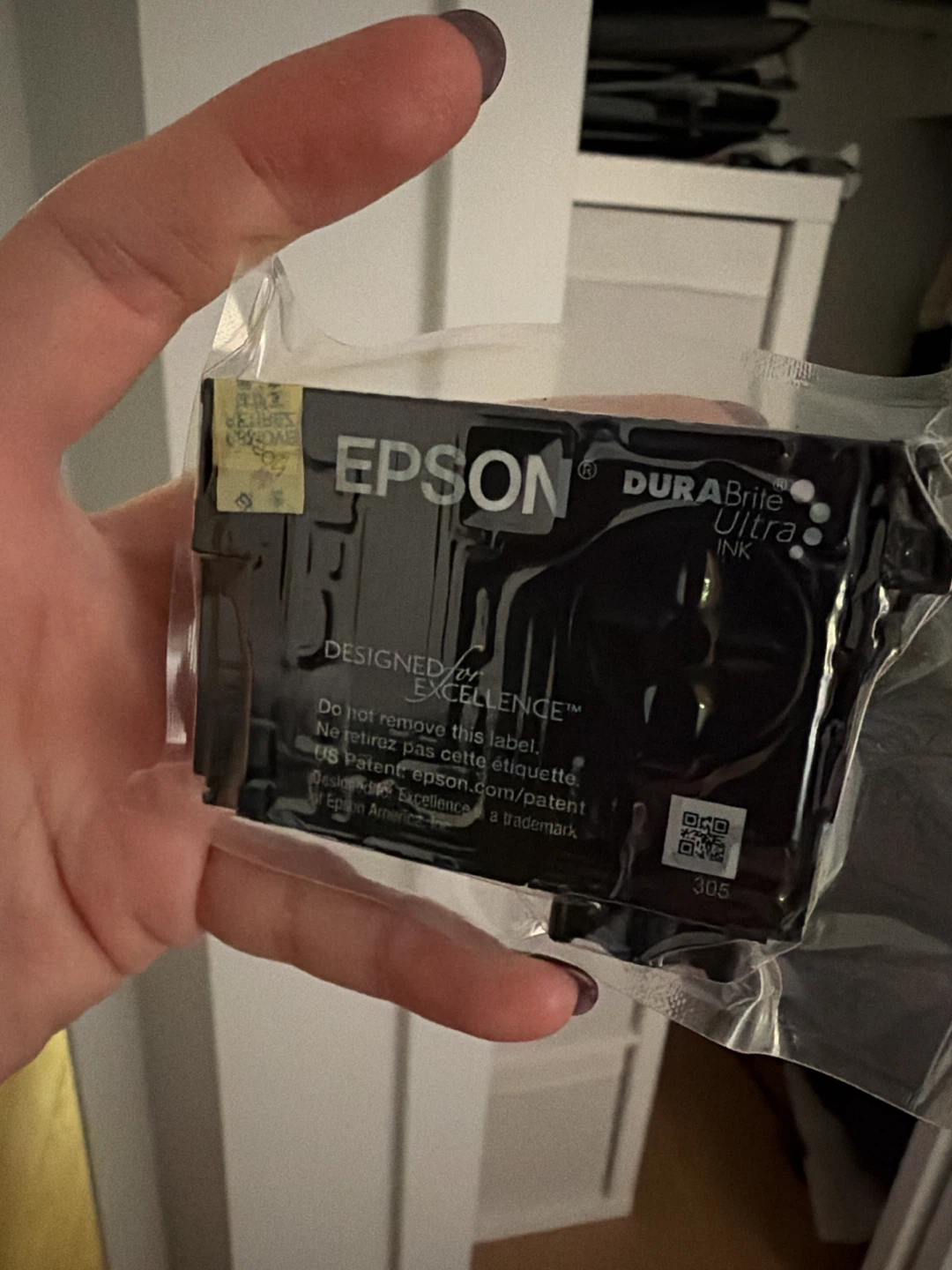 Epson 305 DURABrite Ultra Black Ink Cartridge - photo 3