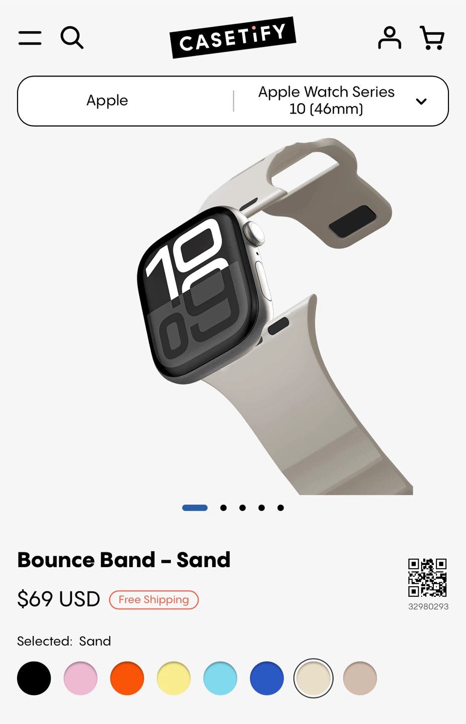 Casetify Bounce Apple Watch Band - photo 2