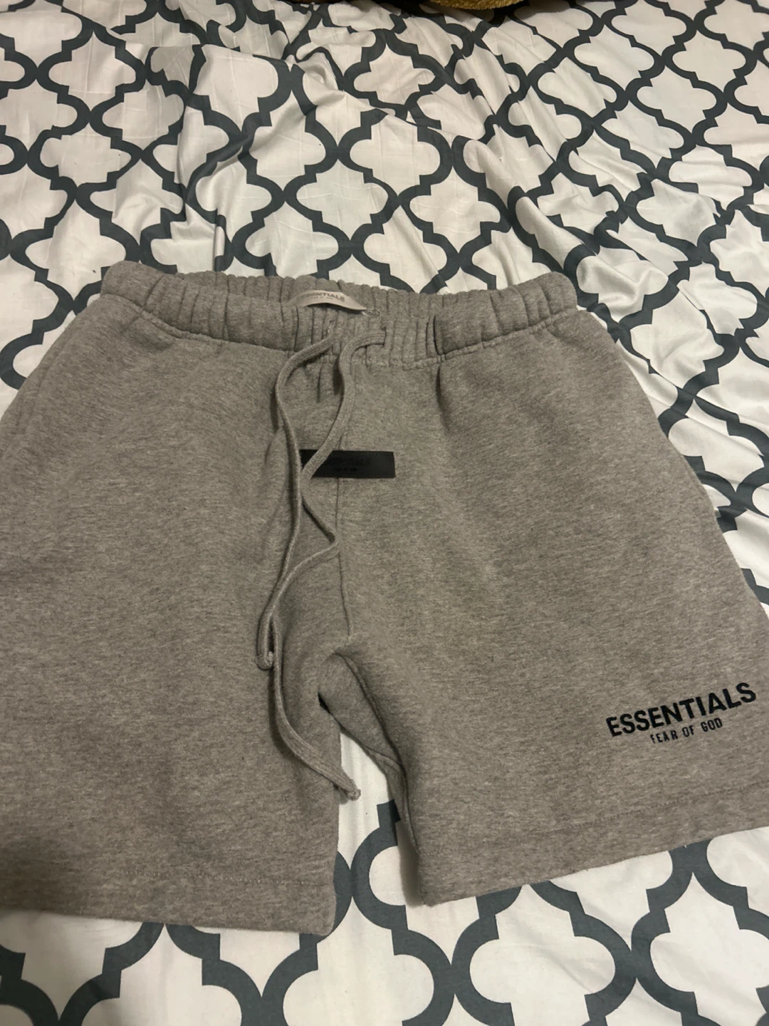 Essentials Grey Sweat Shorts