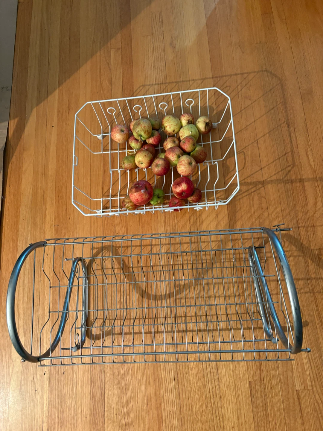 Two dish drying racks