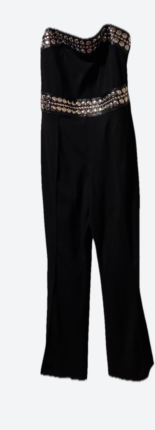 Fashion Nova Black Studded Jumpsuit - photo 2