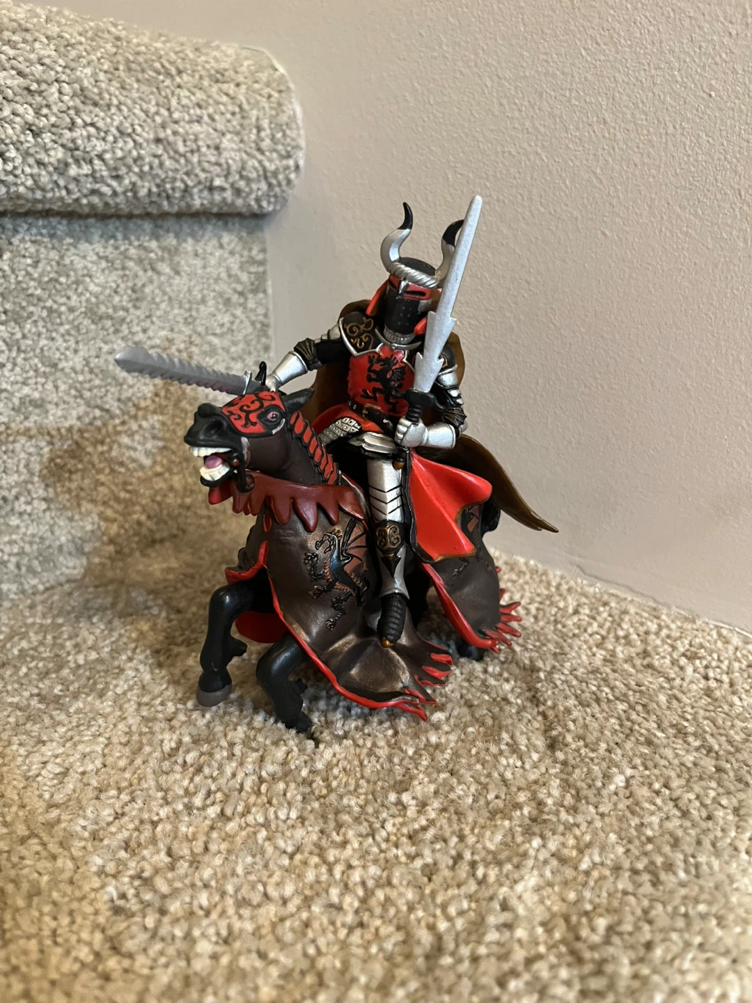 Schleich Dragon Knight on Horse