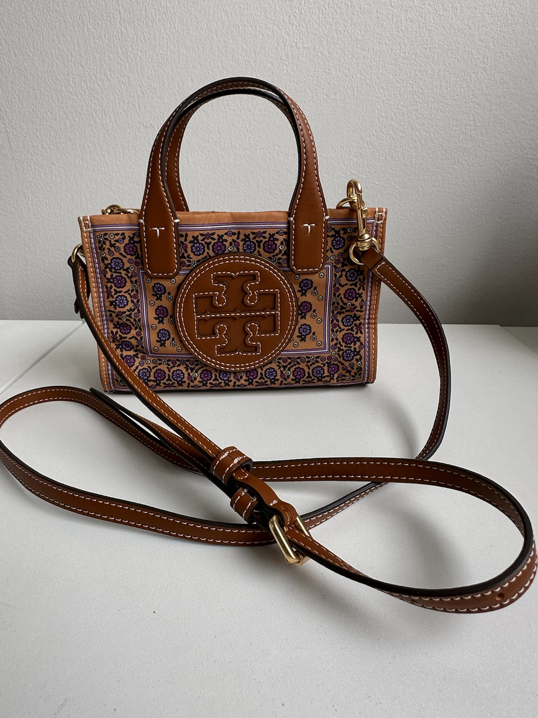 Tory Burch Ella Printed Mini Tote - photo 2
