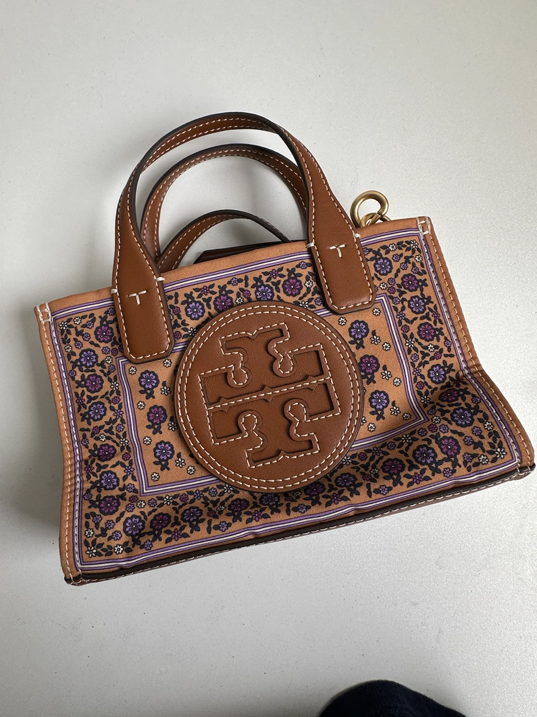 Tory Burch Ella Printed Mini Tote - photo 4