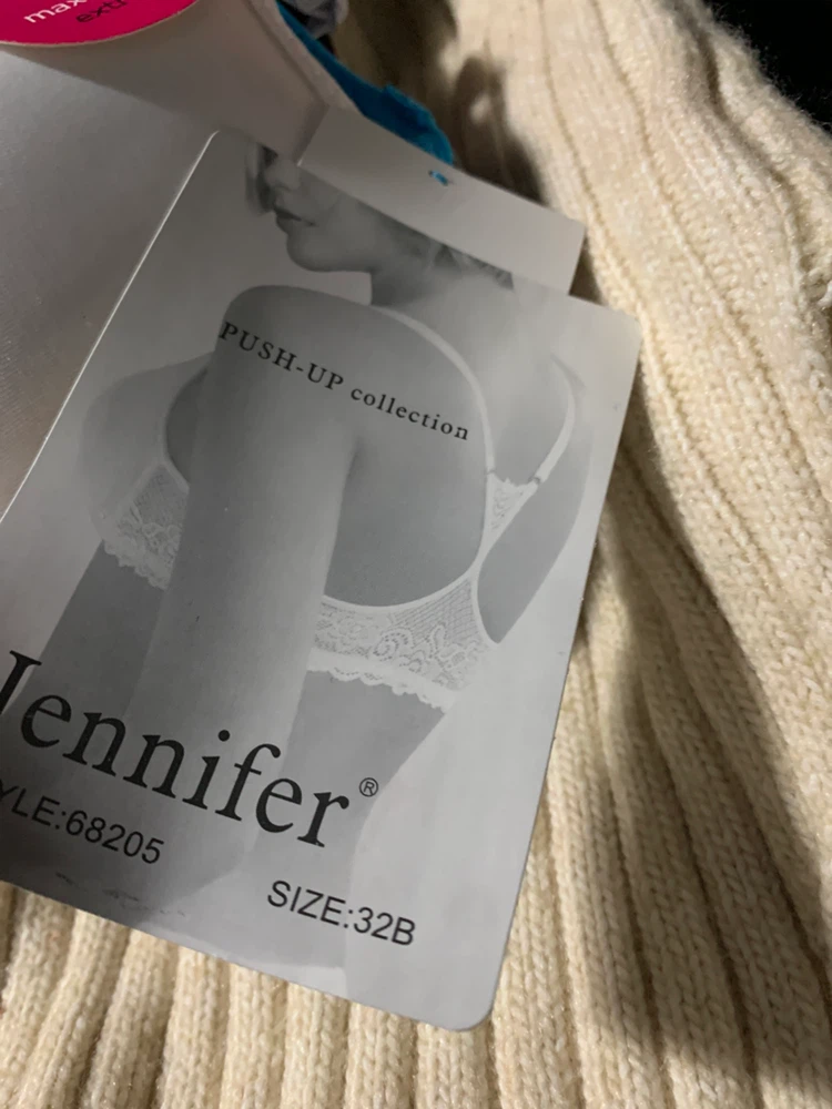 Lot of 3 Jennifer Push-Up Bras 32B - photo 2