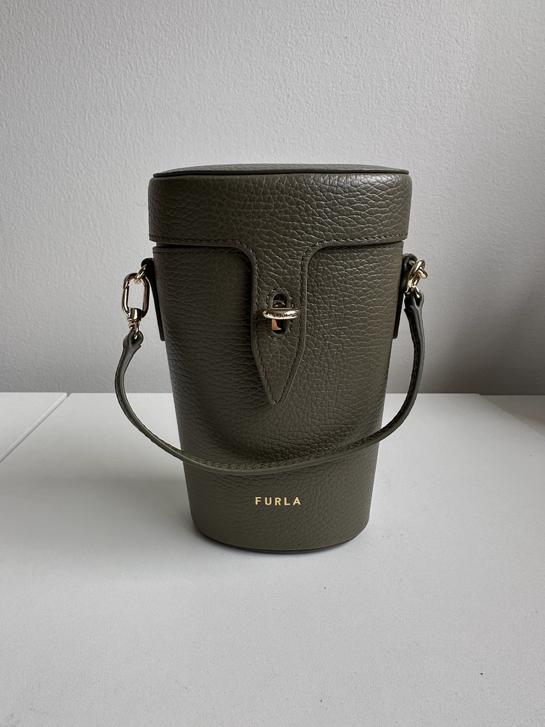 Furla Sage Leather Cylinder Crossbody Bag - photo 5