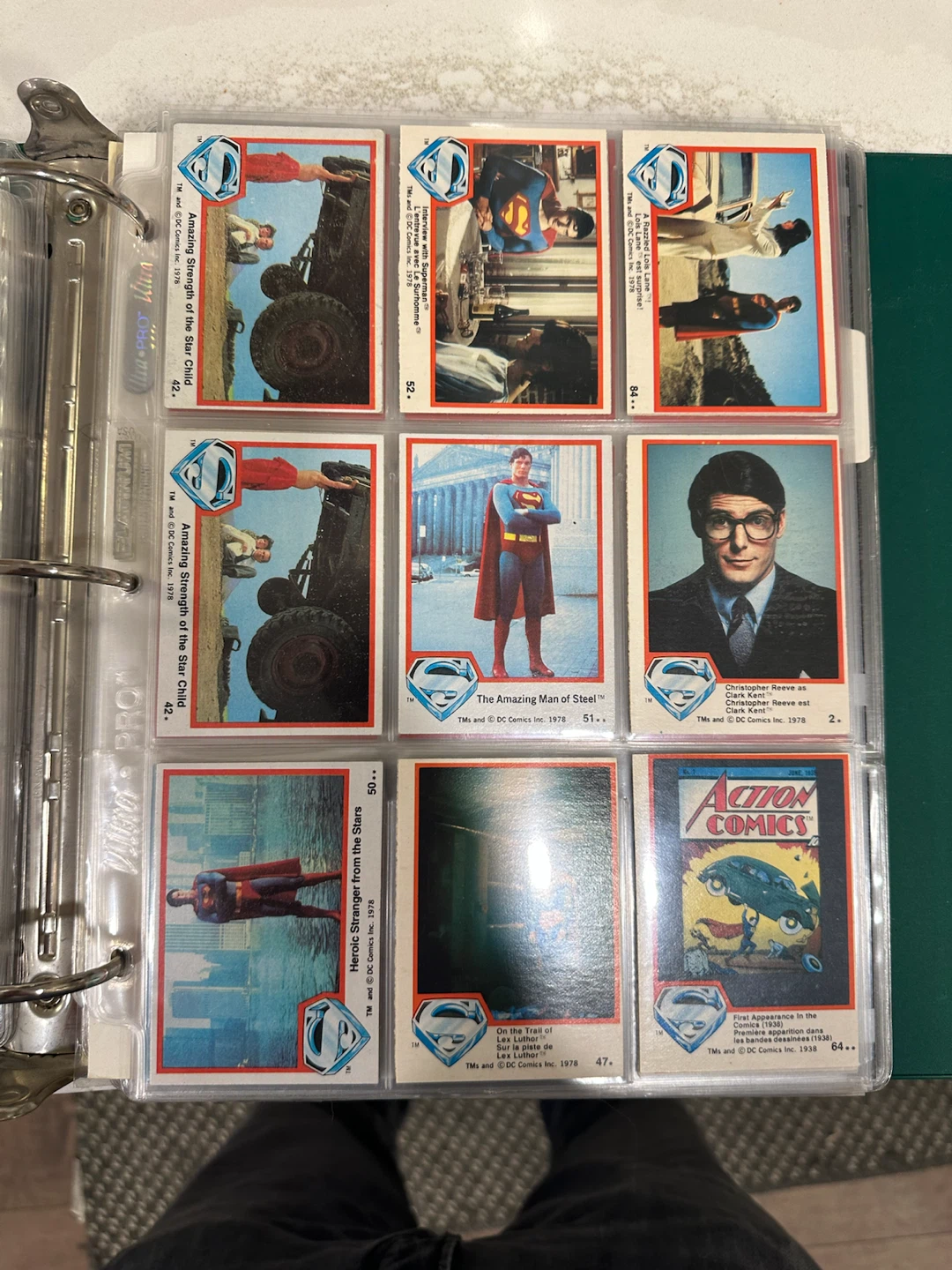 Vintage 1978 Superman Movie Cards (Please read Description) - photo 2