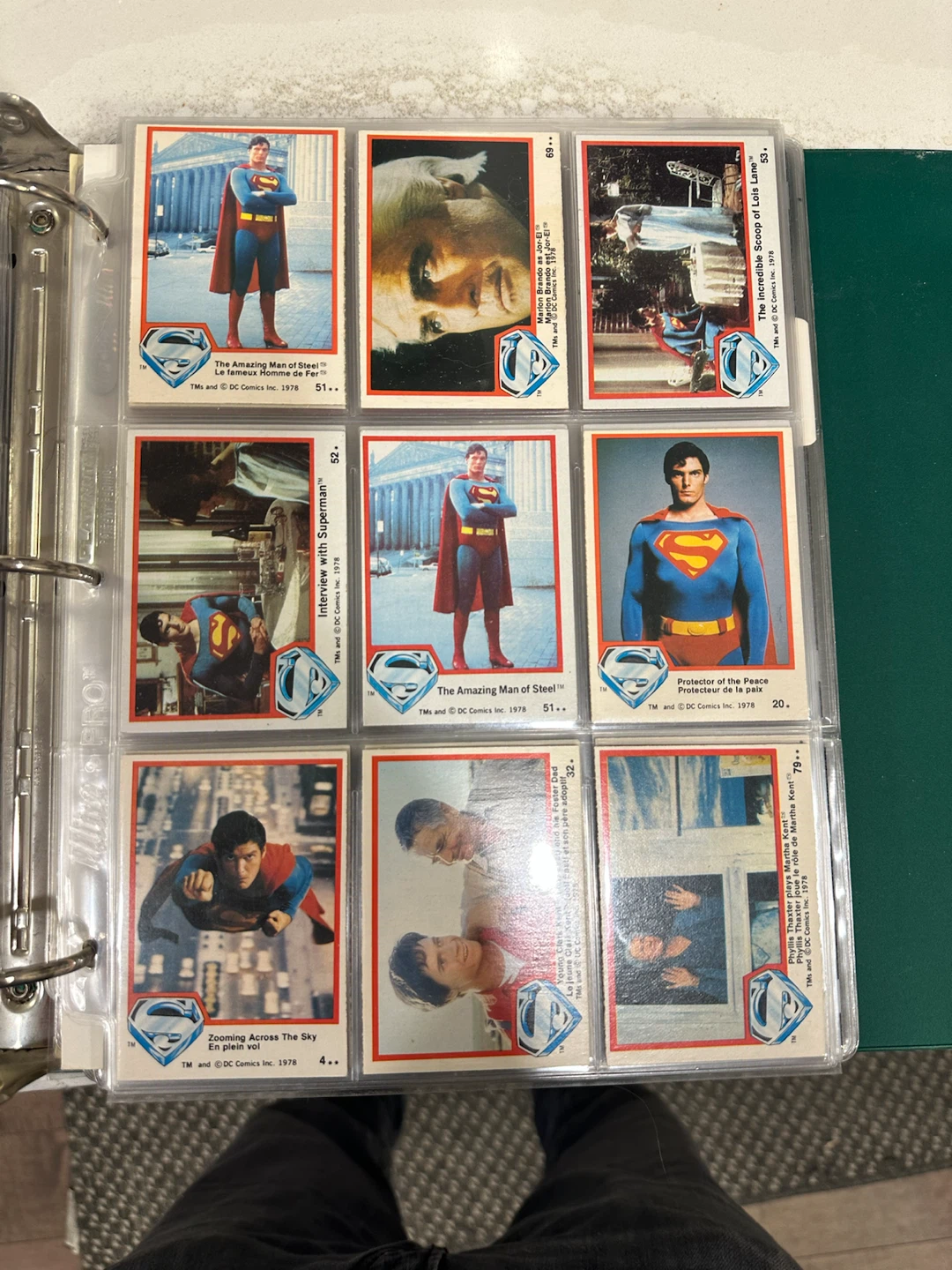 Vintage 1978 Superman Movie Cards (Please read Description) - photo 4