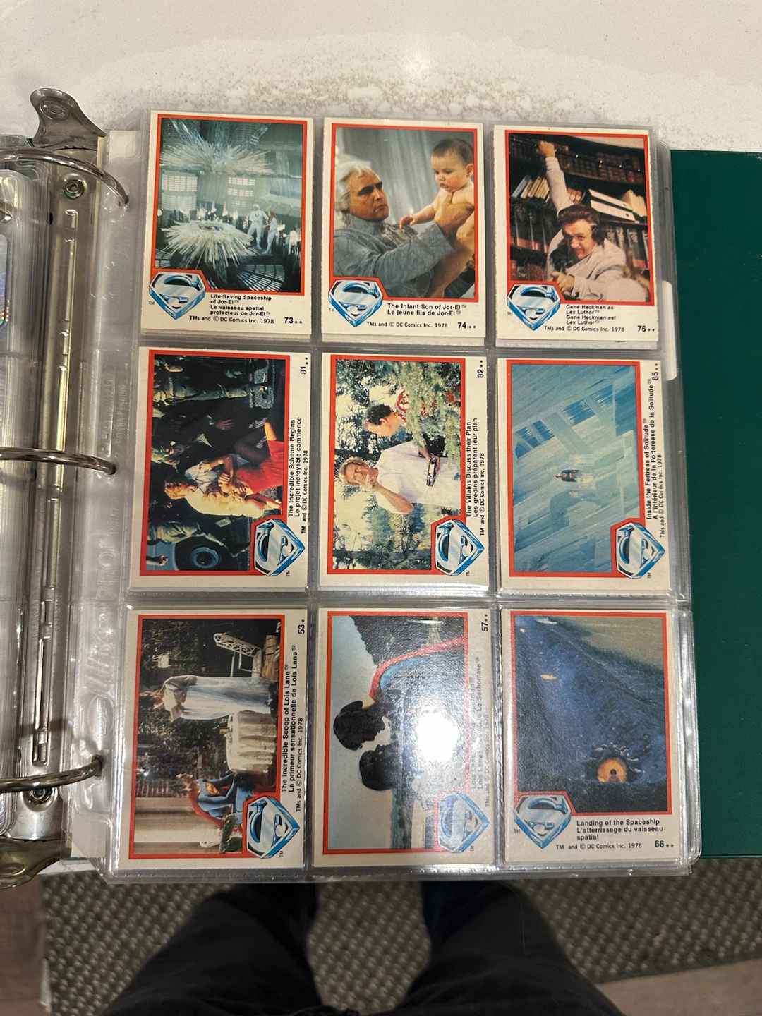 Vintage 1978 Superman Movie Cards (Please read Description) - photo 5