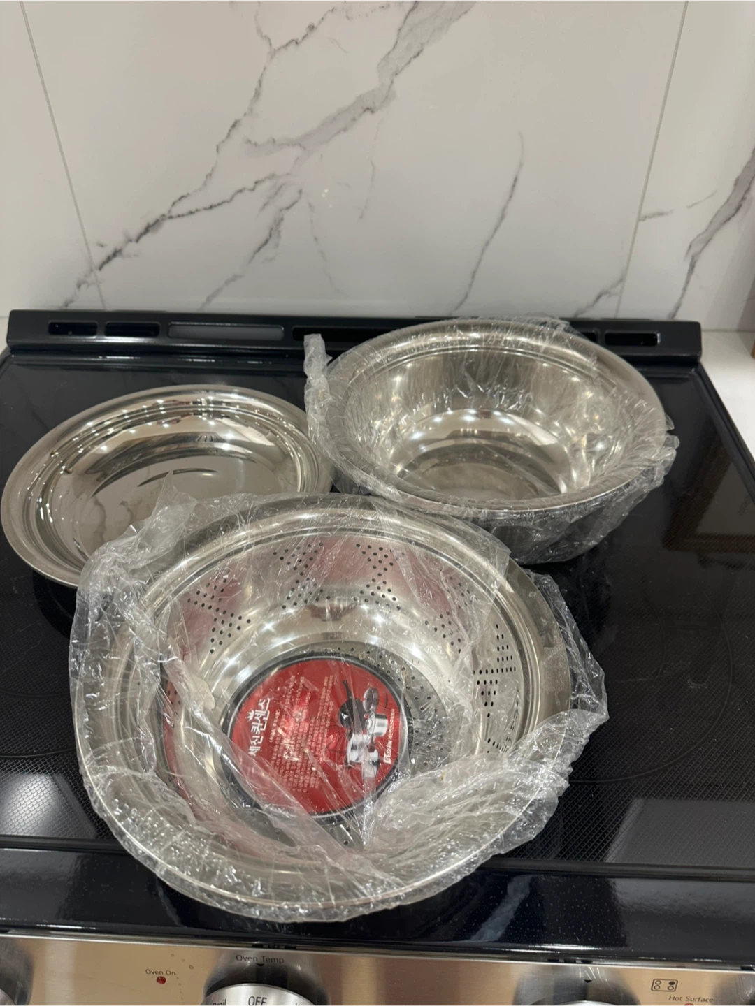 Seshin Stainless Steel Colander and Bowl Set