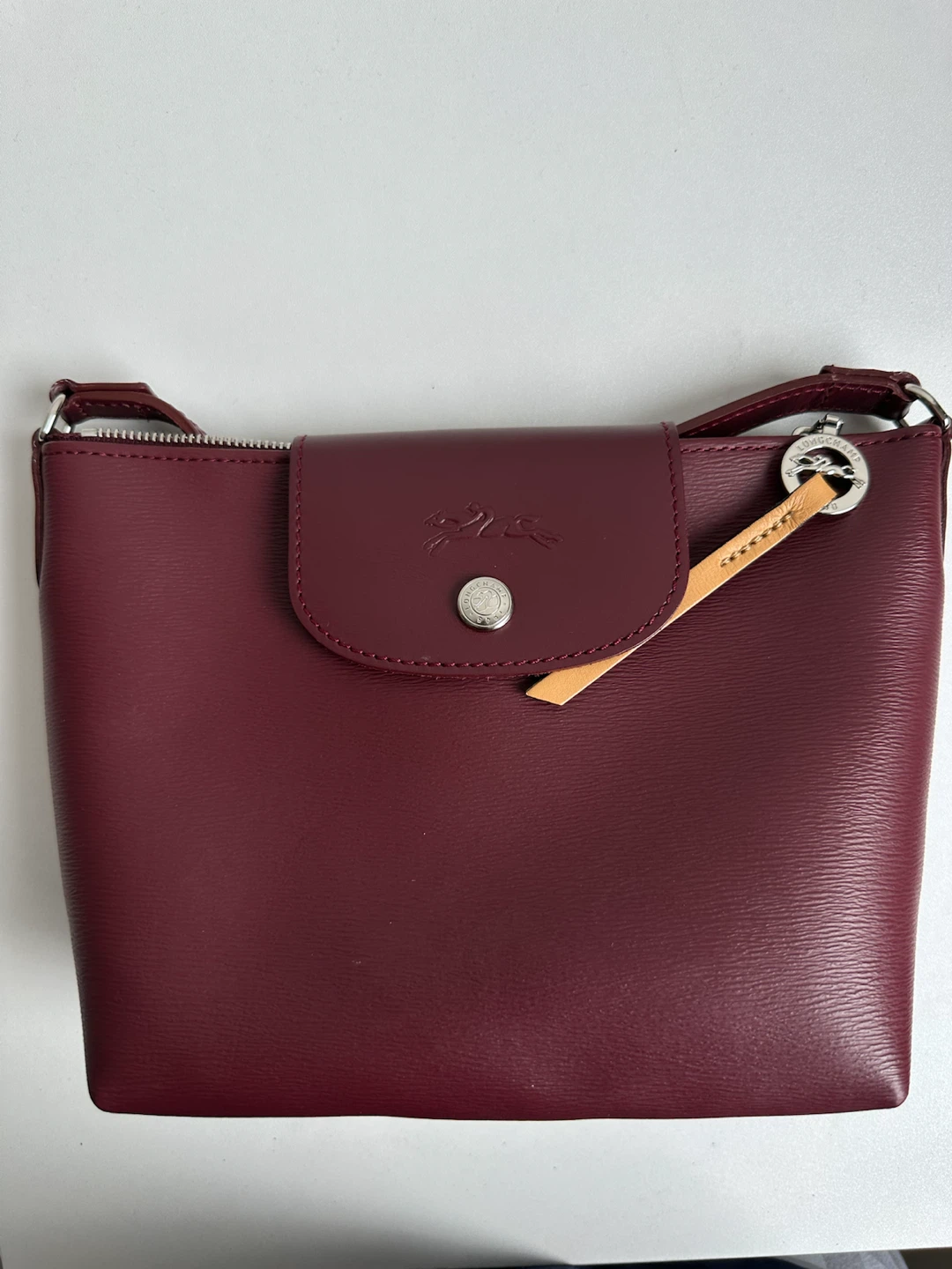Longchamp Le Pliage Cuir Crossbody Bag - photo 4