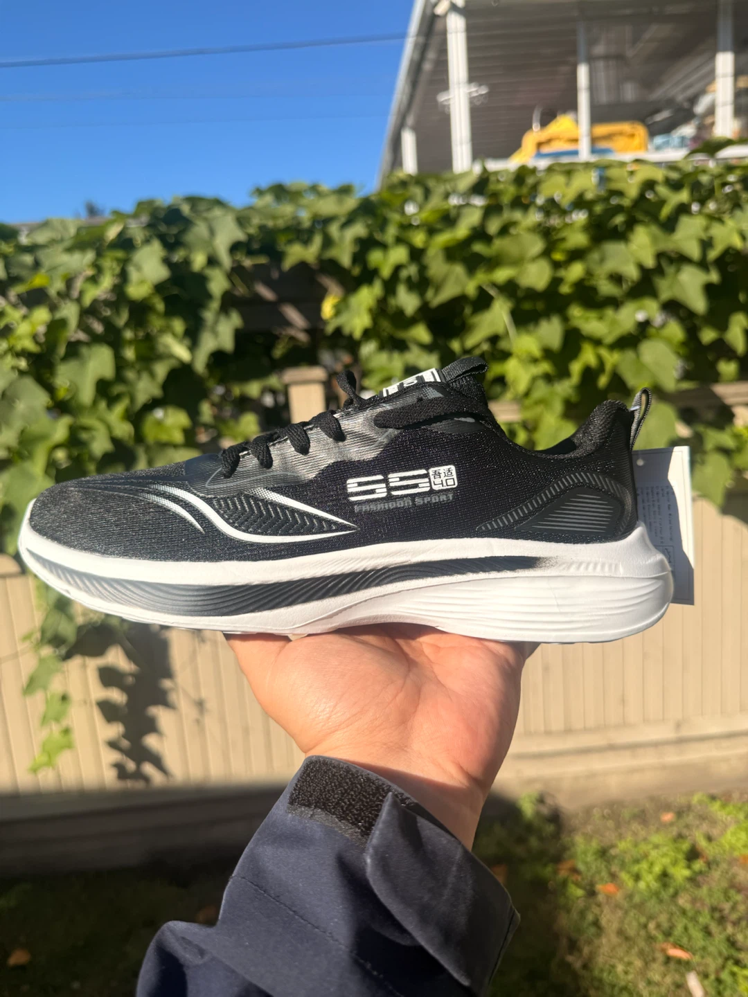 New Black Fashion Sport Sneakers