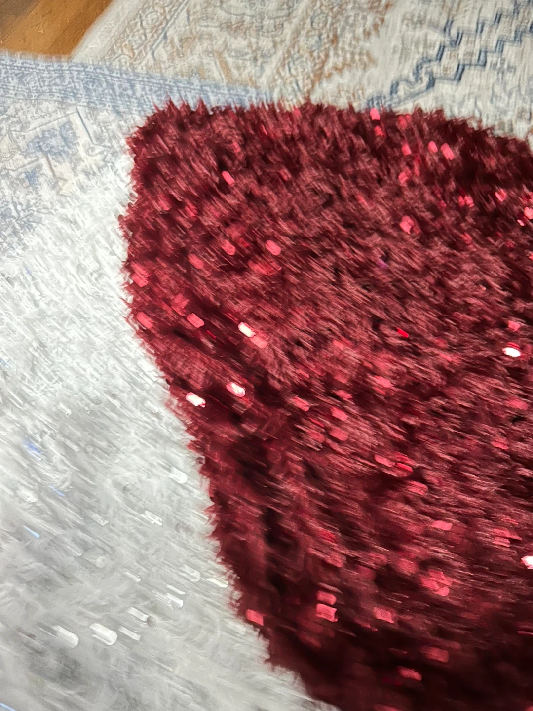 Sequined Hooded Cloak Set - photo 4