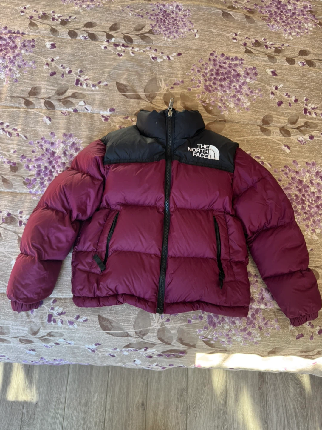 Kid’s The North Face Maroon Puffer Jacket